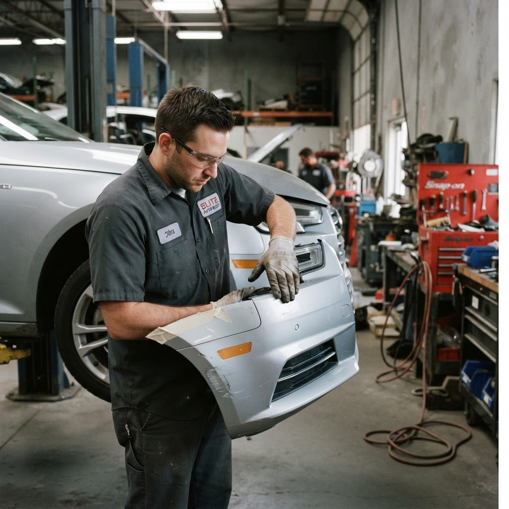 Bumper Repair example
