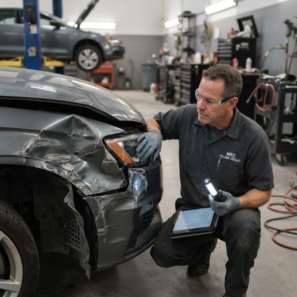 Collision Repair Inquiries example